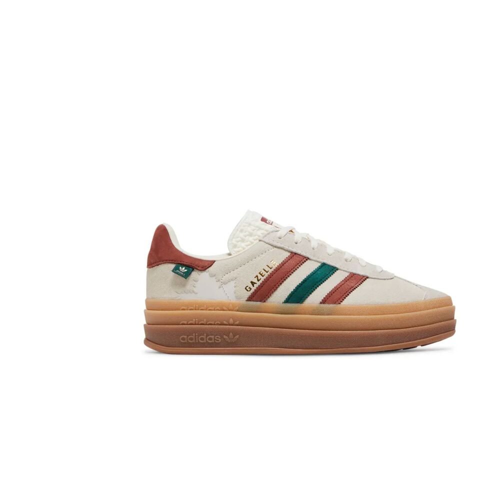 Adidas Gazelle Bold Maple Leaf Platform Sneakers Fall Grunge Stripe Chunky Shoe